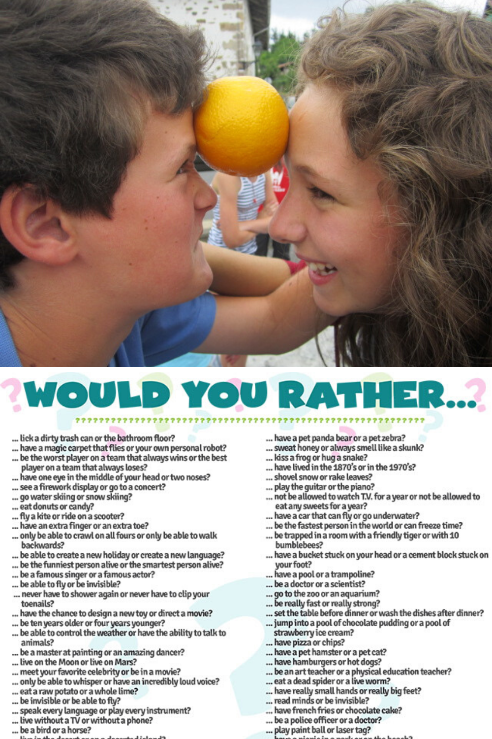 43 Fabulous Party Games For Tweens Fun Party Pop