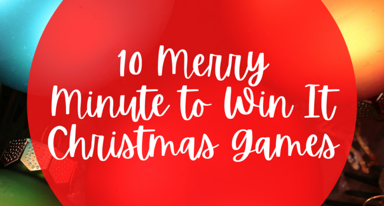 Minute to Win It Christmas Games