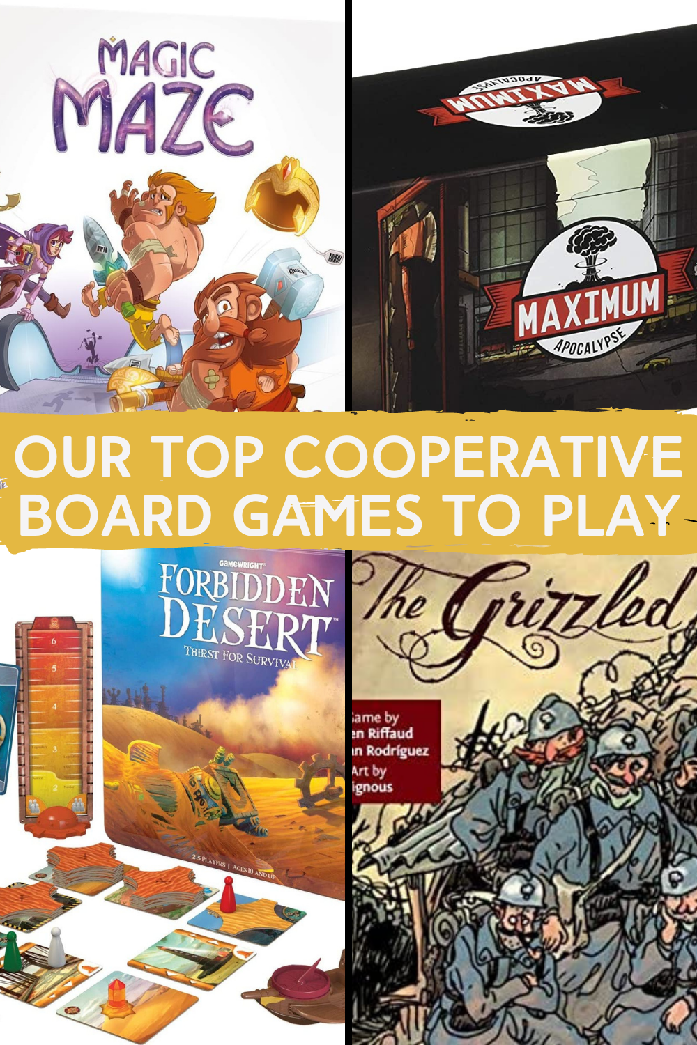 Our Top Cooperative Board Games to Play Fun Party Pop