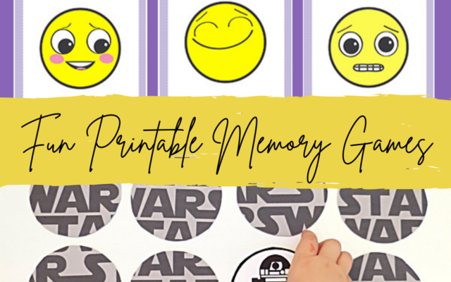 Printable Memory Games