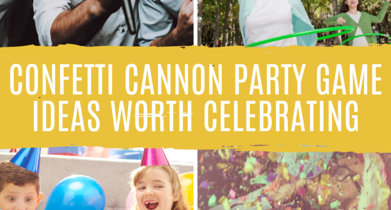 Biodegradable Confetti Cannon Game Ideas