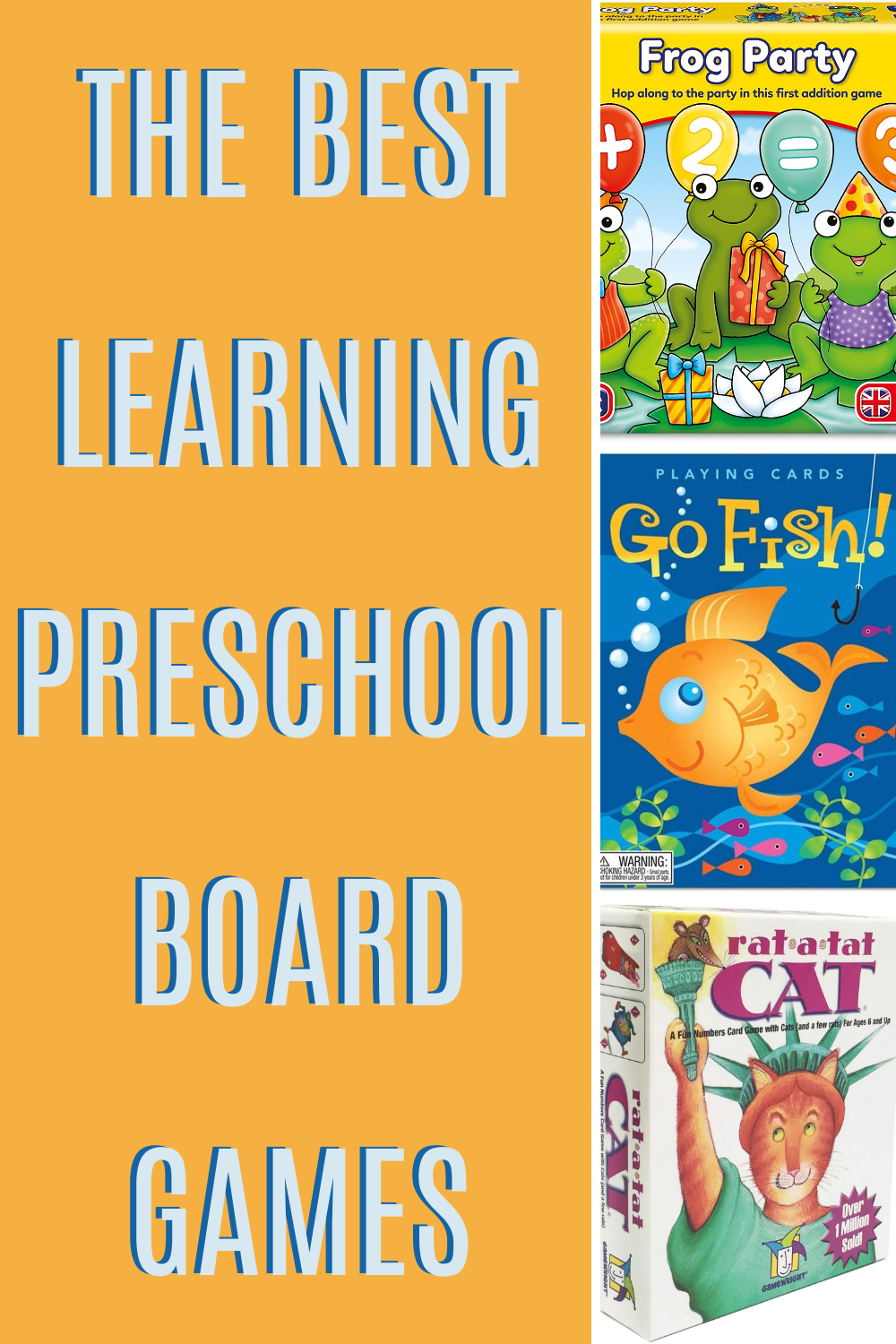 Counting Preschool Board Games