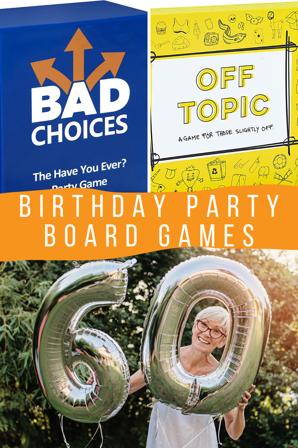 60th Birthday Party Board Game Ideas