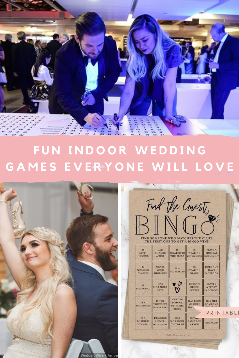 Indoor Wedding Games For Adults