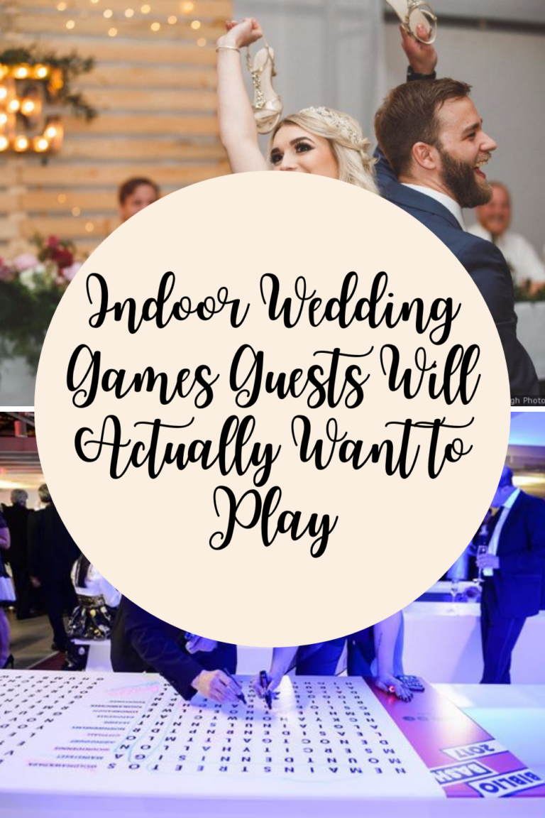 Indoor Wedding Games Guests Will Actually Want to Play - Fun Party Pop