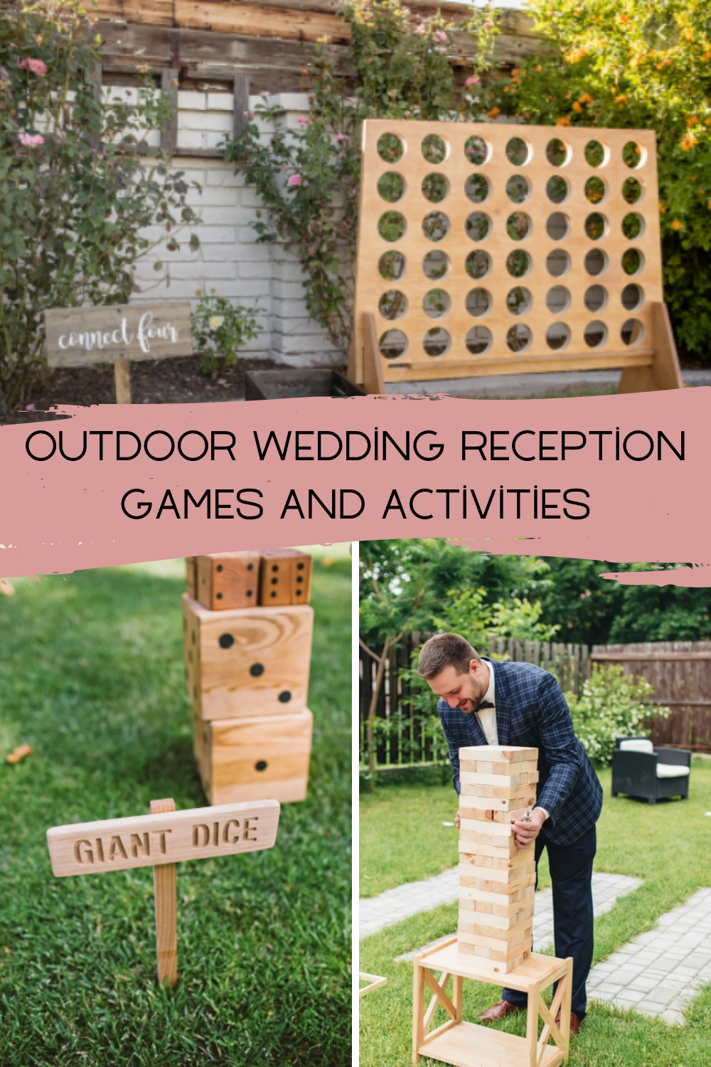 Outdoor Wedding Reception Games