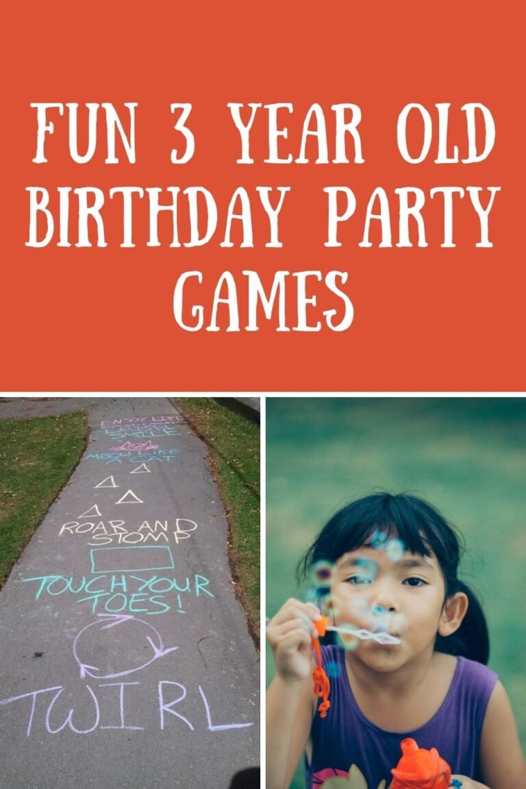 Fun 3 Year Old Birthday Party Games Fun Party Pop