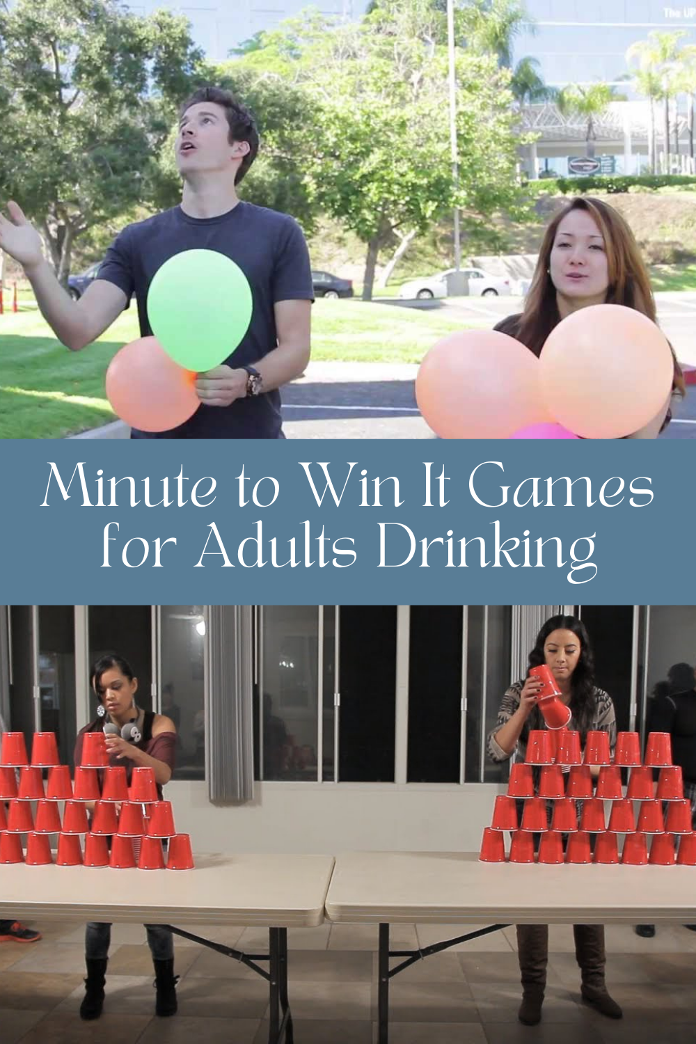 Easy Drinking Minute to Win It Games for Adults