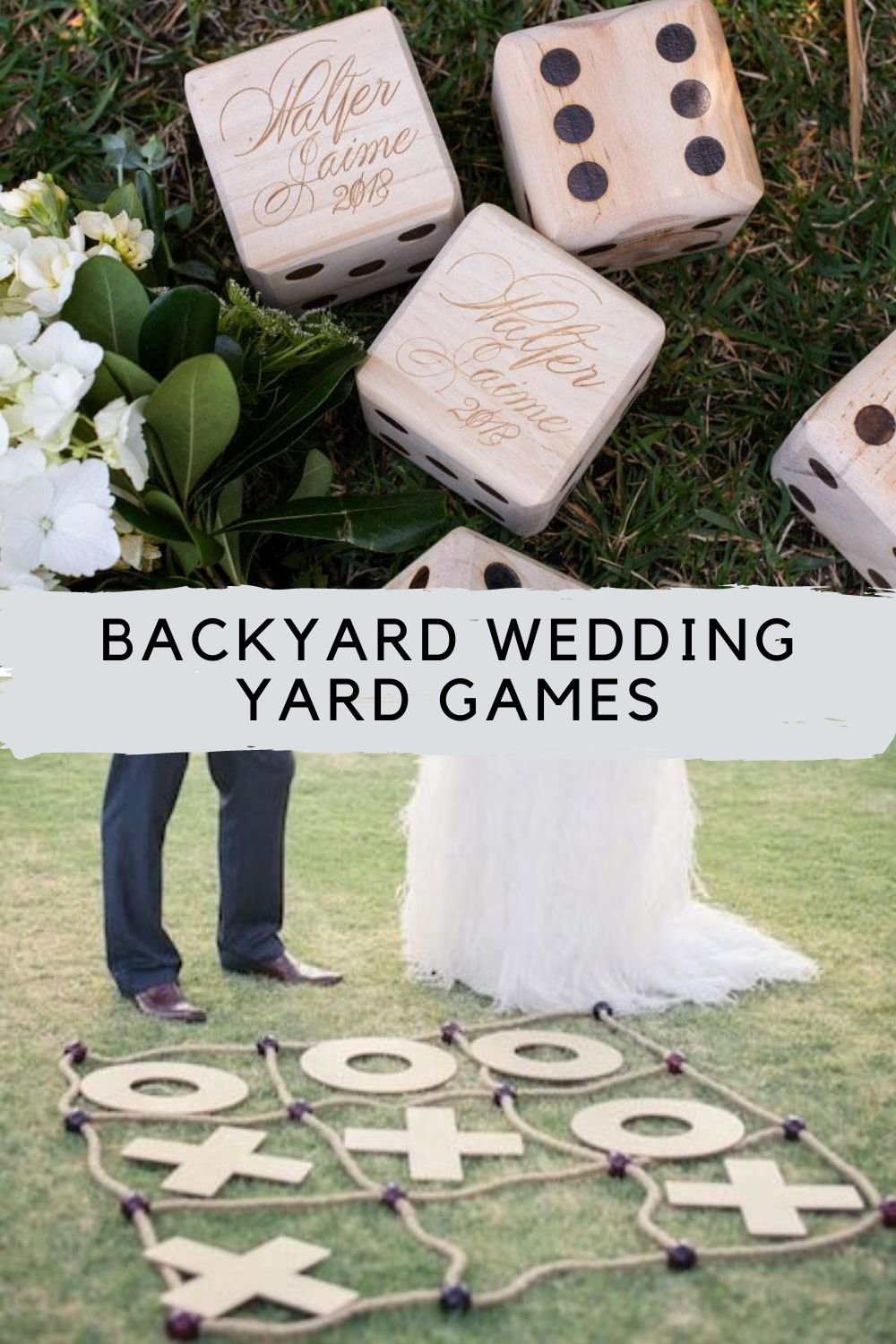 Backyard Games For Weddings With A Lawn