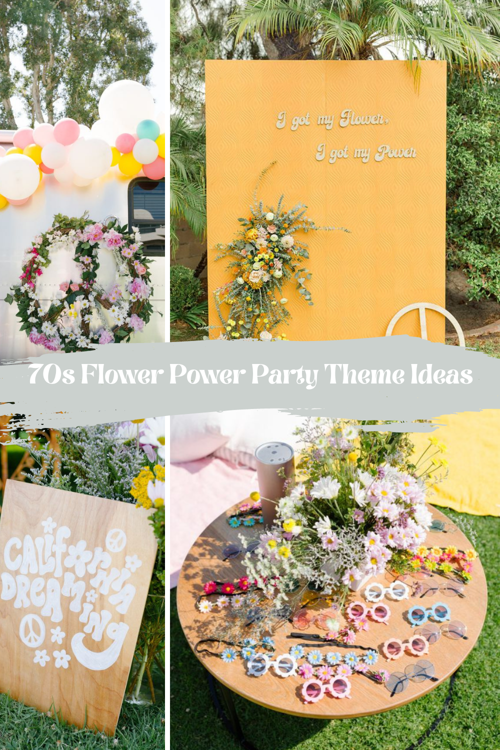 70s Flower Power Party