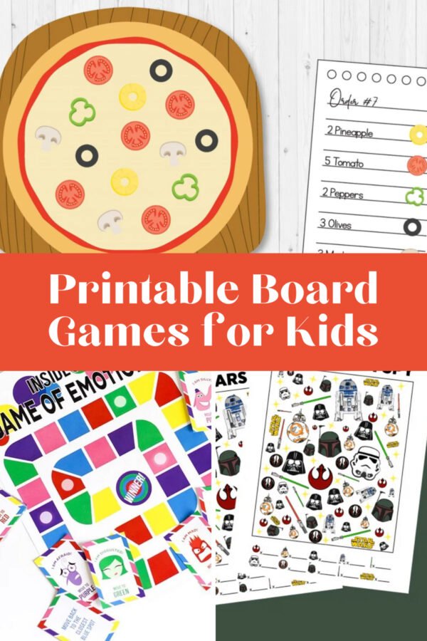 Our Favorite Free Printable Games for Kids - Fun Party Pop