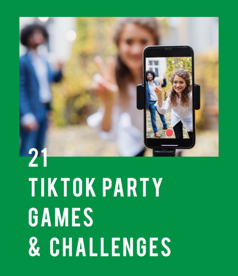 21 Tiktok Party Games And Challenges Fun Party Pop