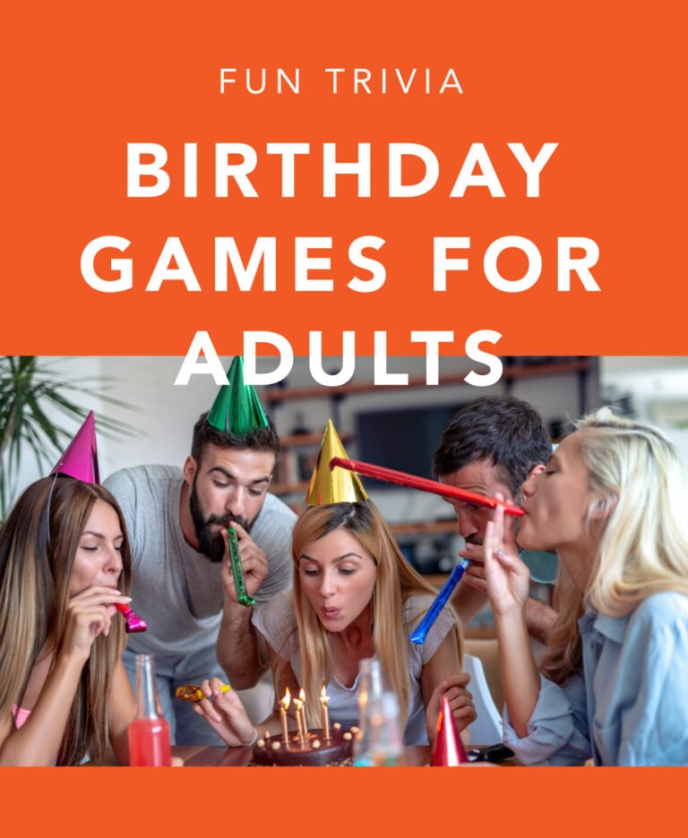 11 Free Printable Birthday Trivia Games - Fun Party Pop