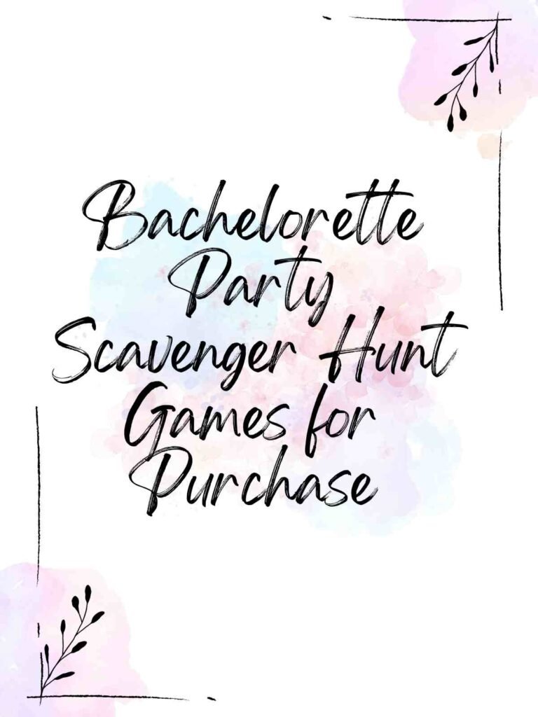 47 Bachelorette Party Scavenger Hunt Ideas - Fun Party Pop