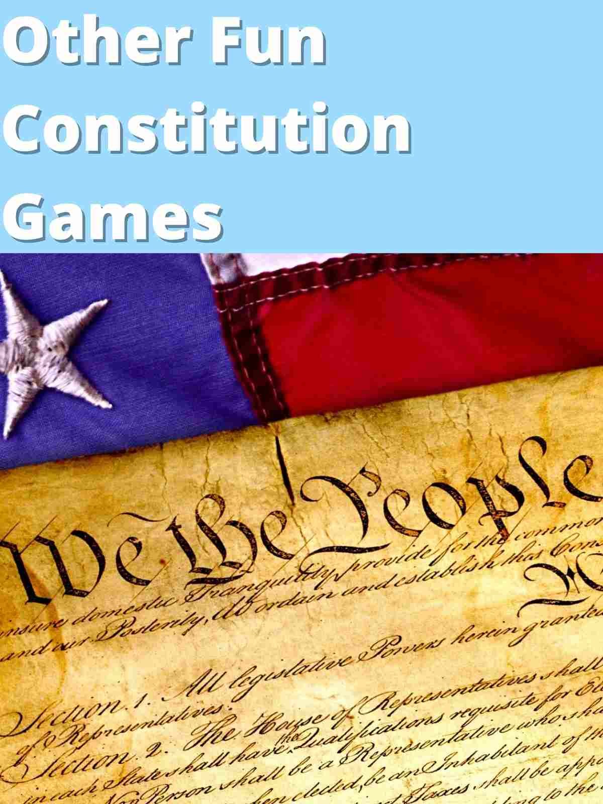 Constitution scavenger hunt for school