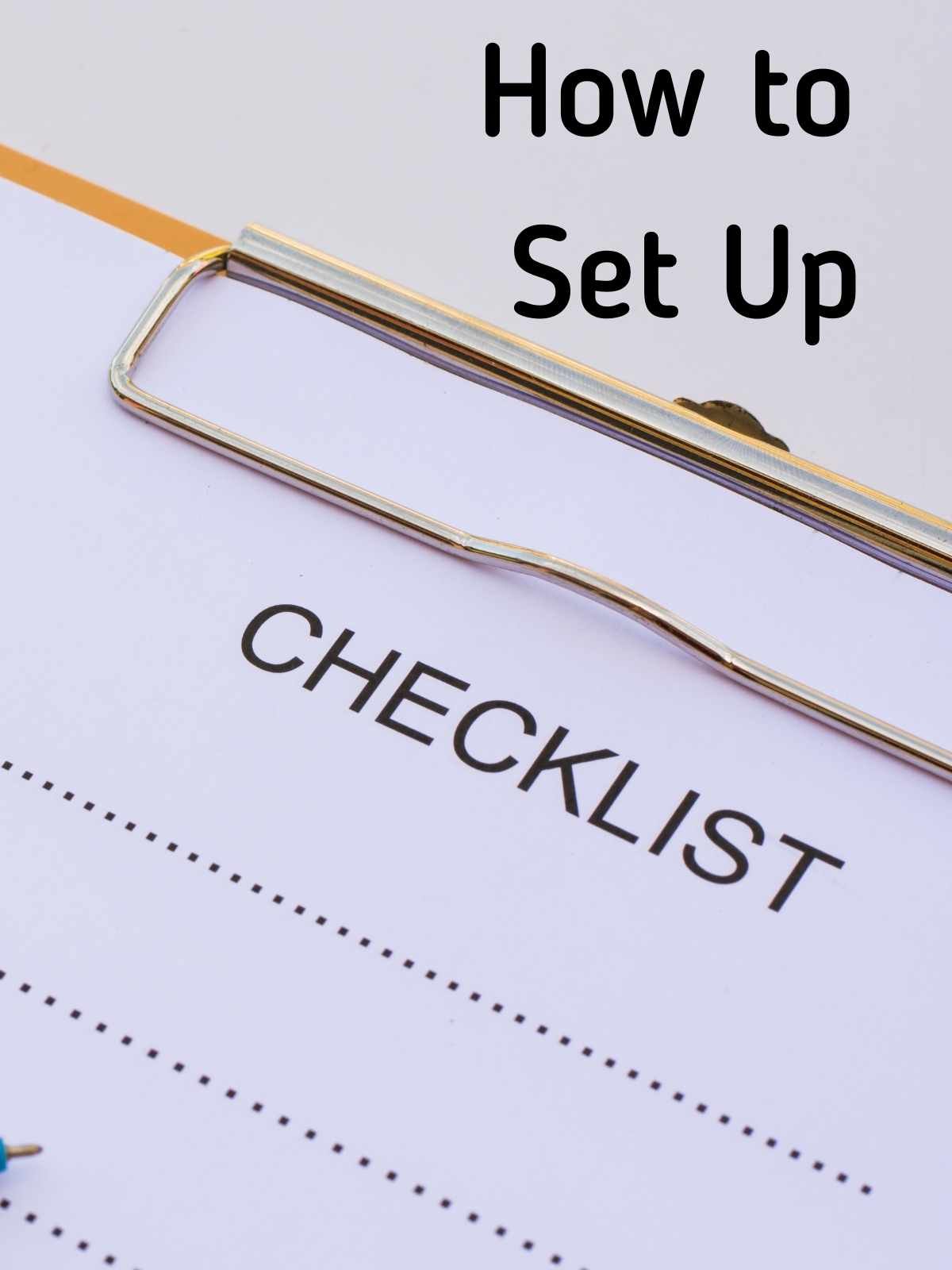 How to Set Up hunt Checklist