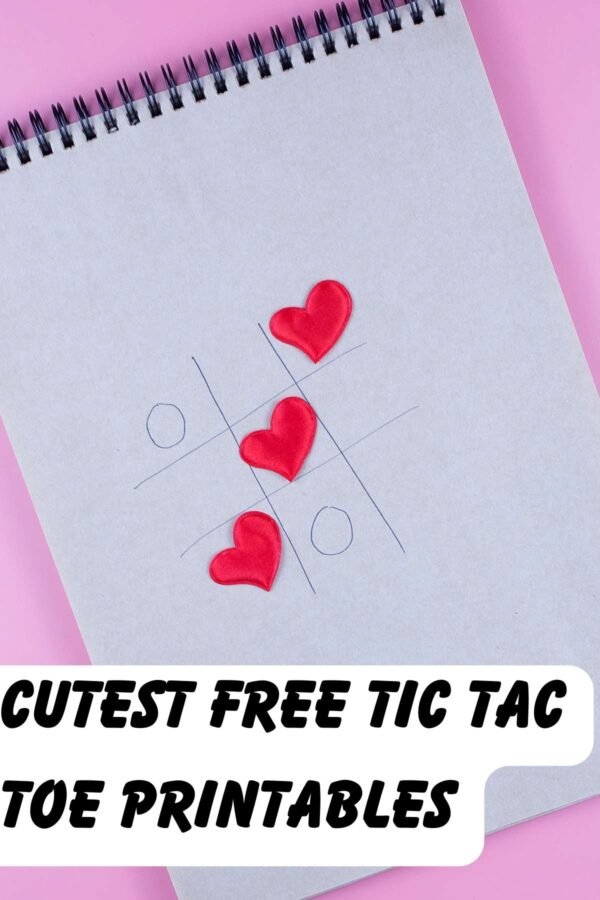 Cutest Free Tic Tac Toe Printables - Fun Party Pop
